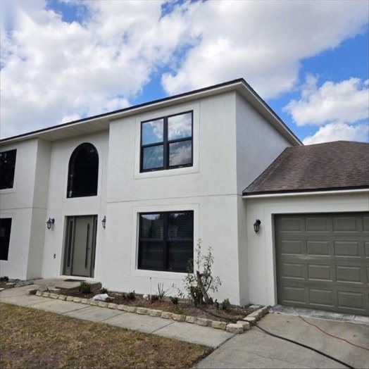 Exterior painting project